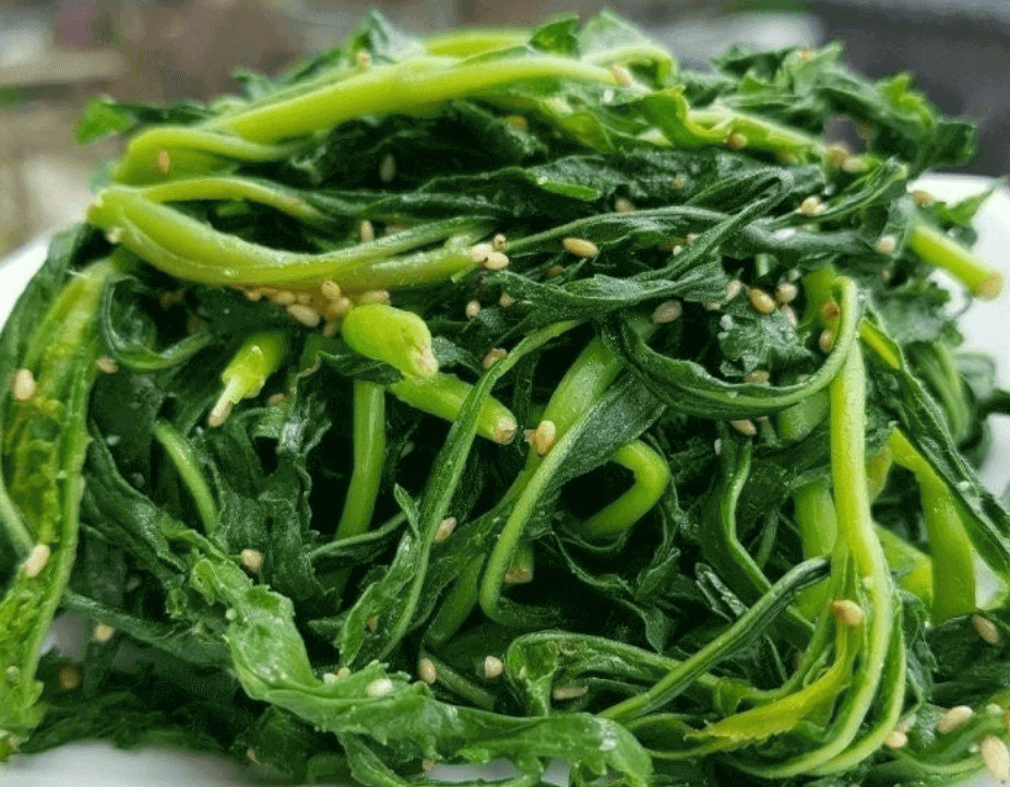 잔대순 나물 무침