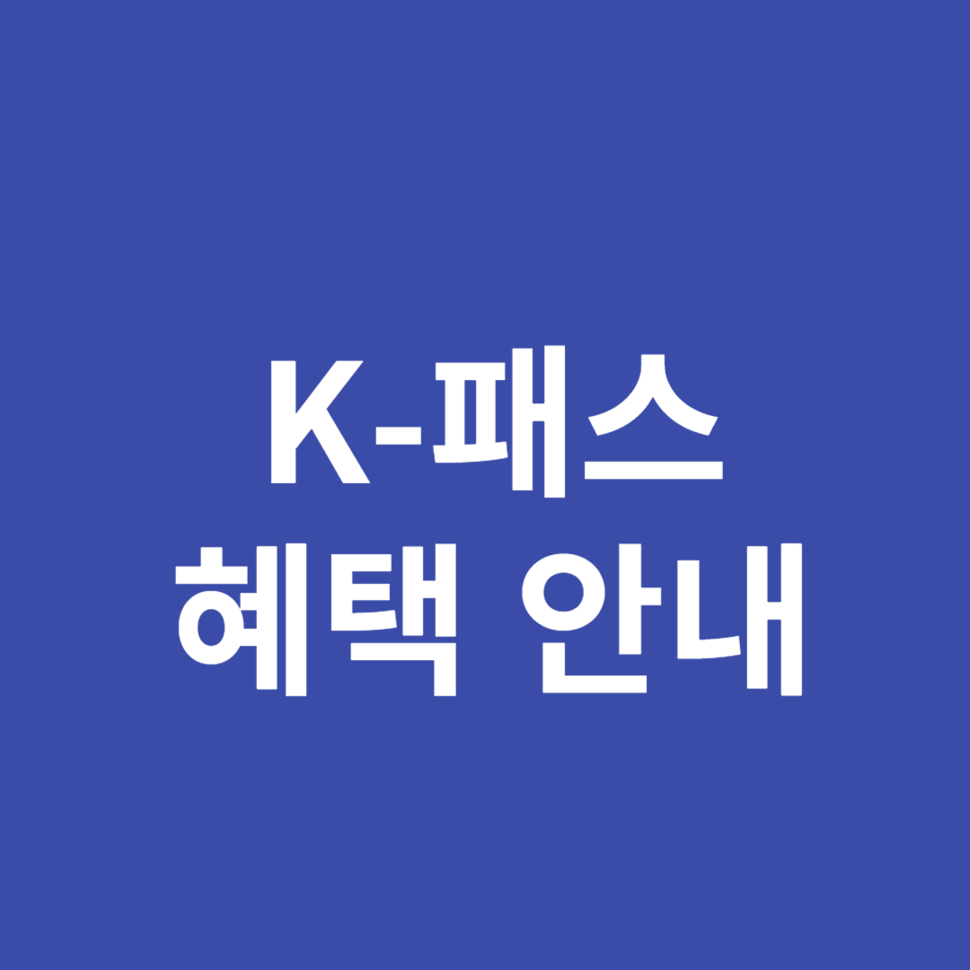 K패스 혜택, 이용방법