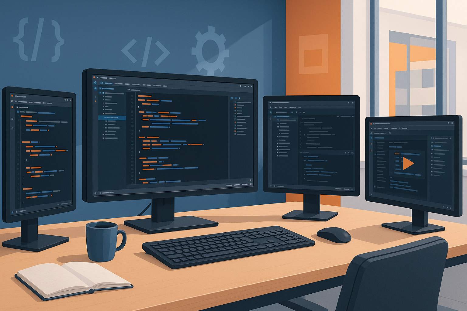 JetBrains IDE development workspace showing programming environment with multiple screens and code editors representing software development tools and subscription pricing guide