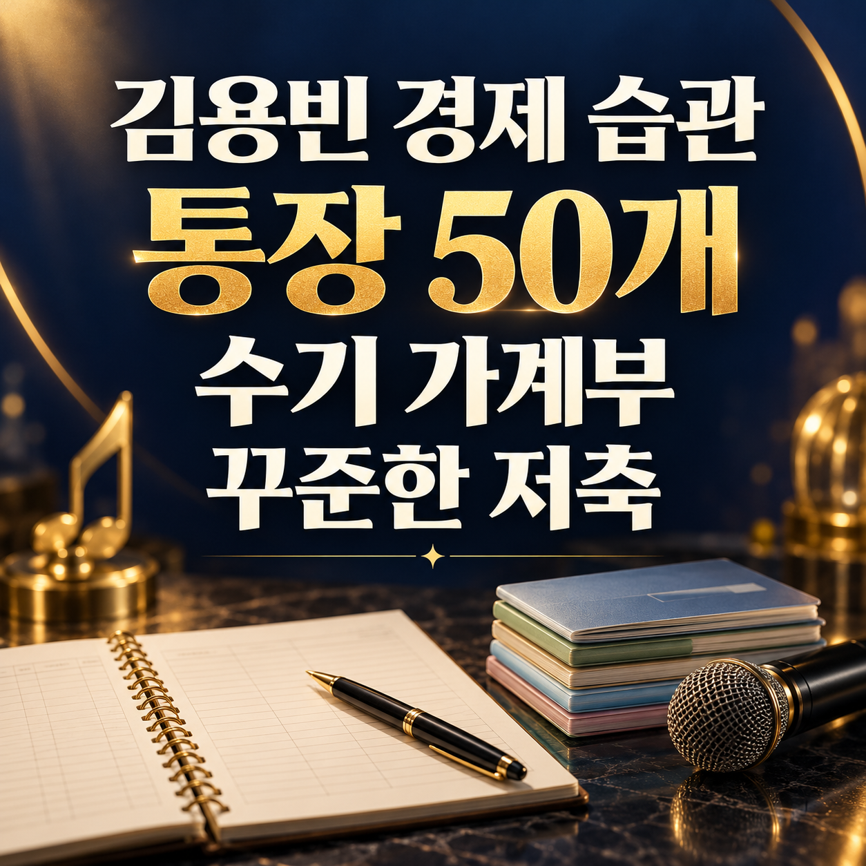 김용빈 경제 교육 방식 ｜통장 50개&middot;수기 가계부 습관 알아보기