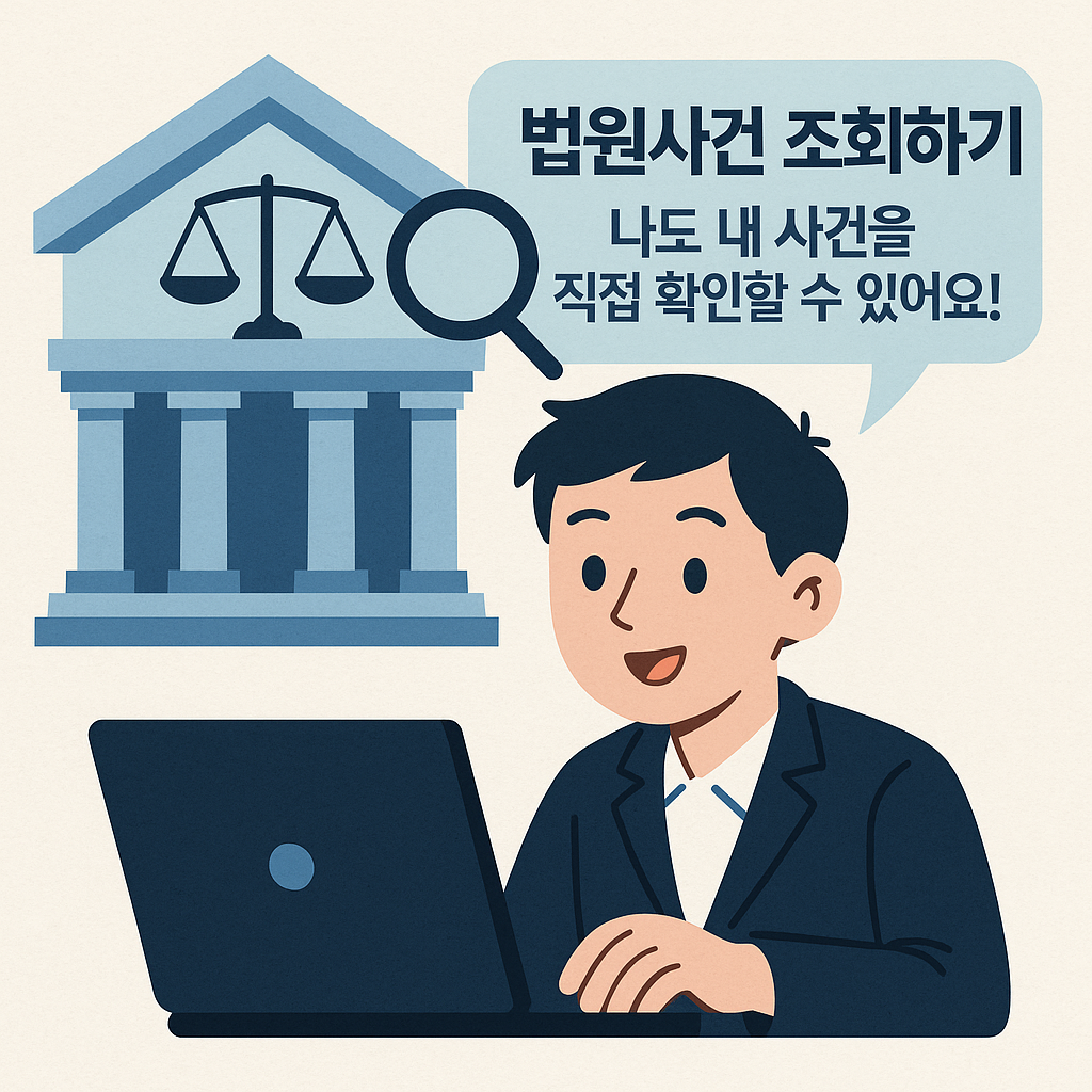 법원사건 조회하기