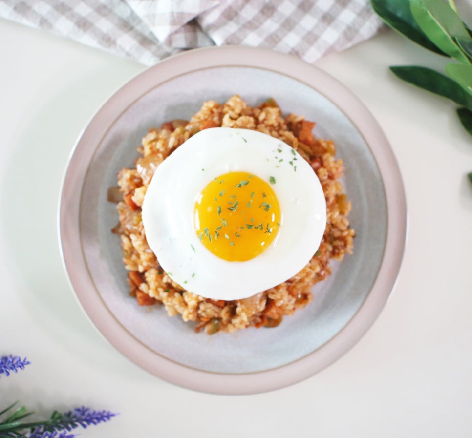 스팸 김치볶음밥