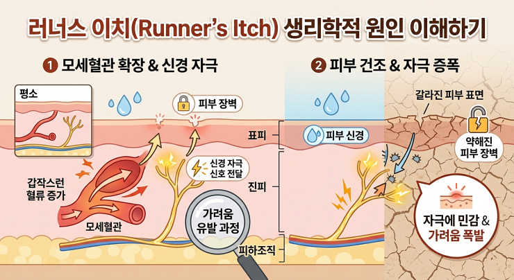러너스 이치 생리학적 원인
