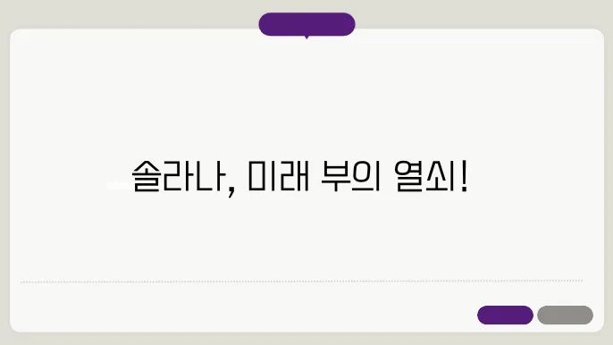 솔라나 생태계 주목해야 2025년 돈 번다