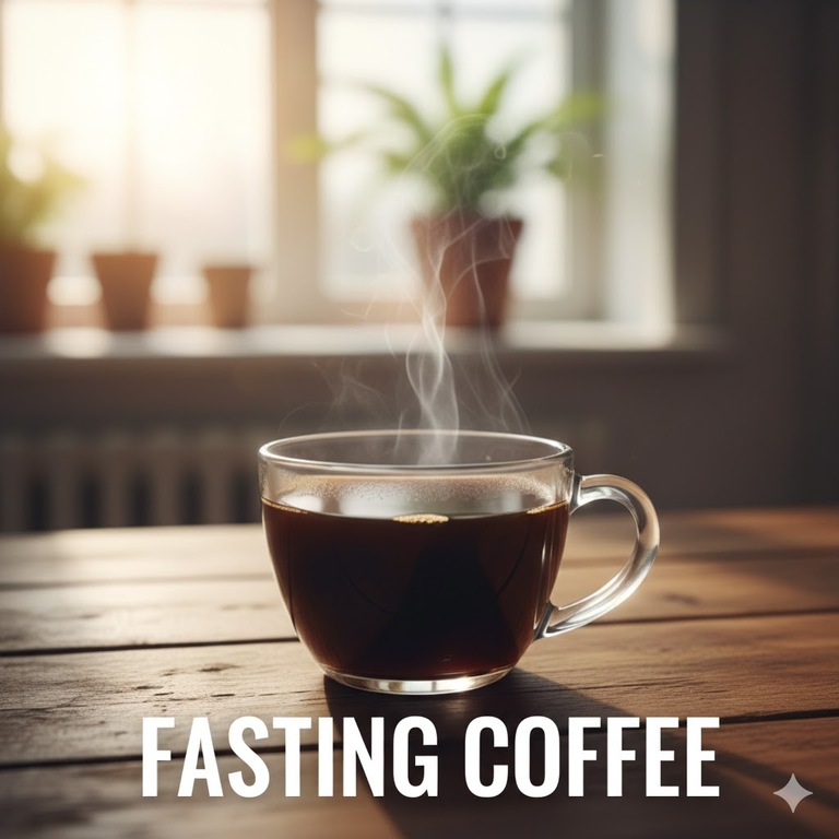 공복 커피 이미지