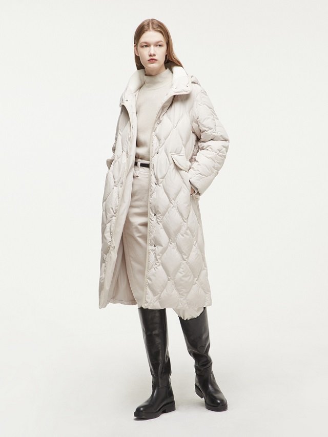 ZOOC 쥬크 퀼팅롱구스다운 Z224PSG184