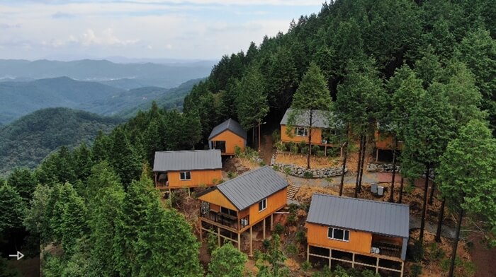 하동자연휴양림 숲속의 집