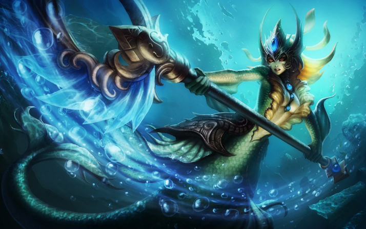 리그오브레전드(LOL) 챔피언 '나미' 서포터