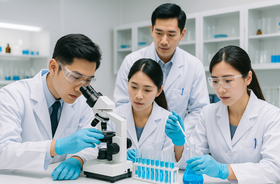 바이오 연구원 이미지