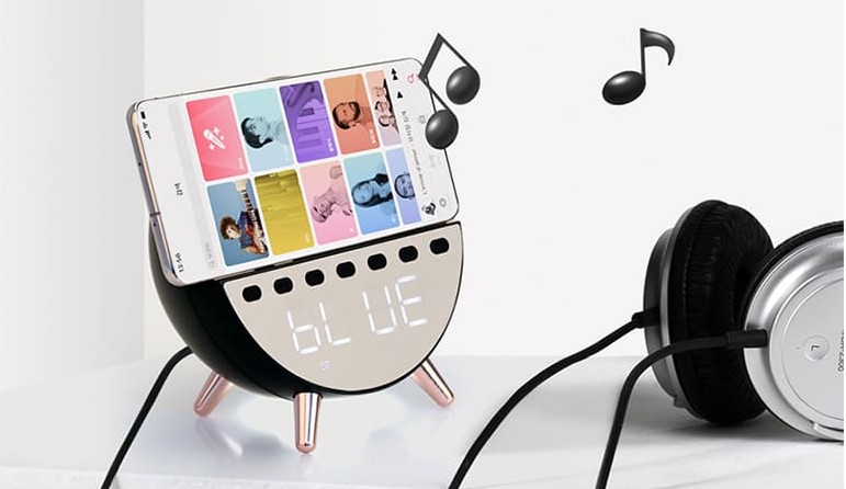 무선충전블루투스스피커 블루투스스피커 무선충전거치대 무선블루투스스피커