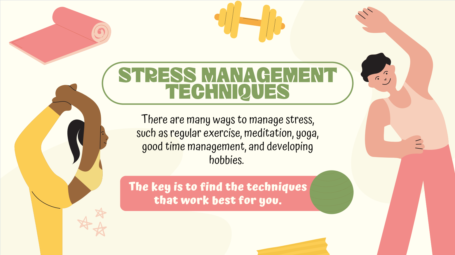 스트레스 관리에 대한 이미지입니다