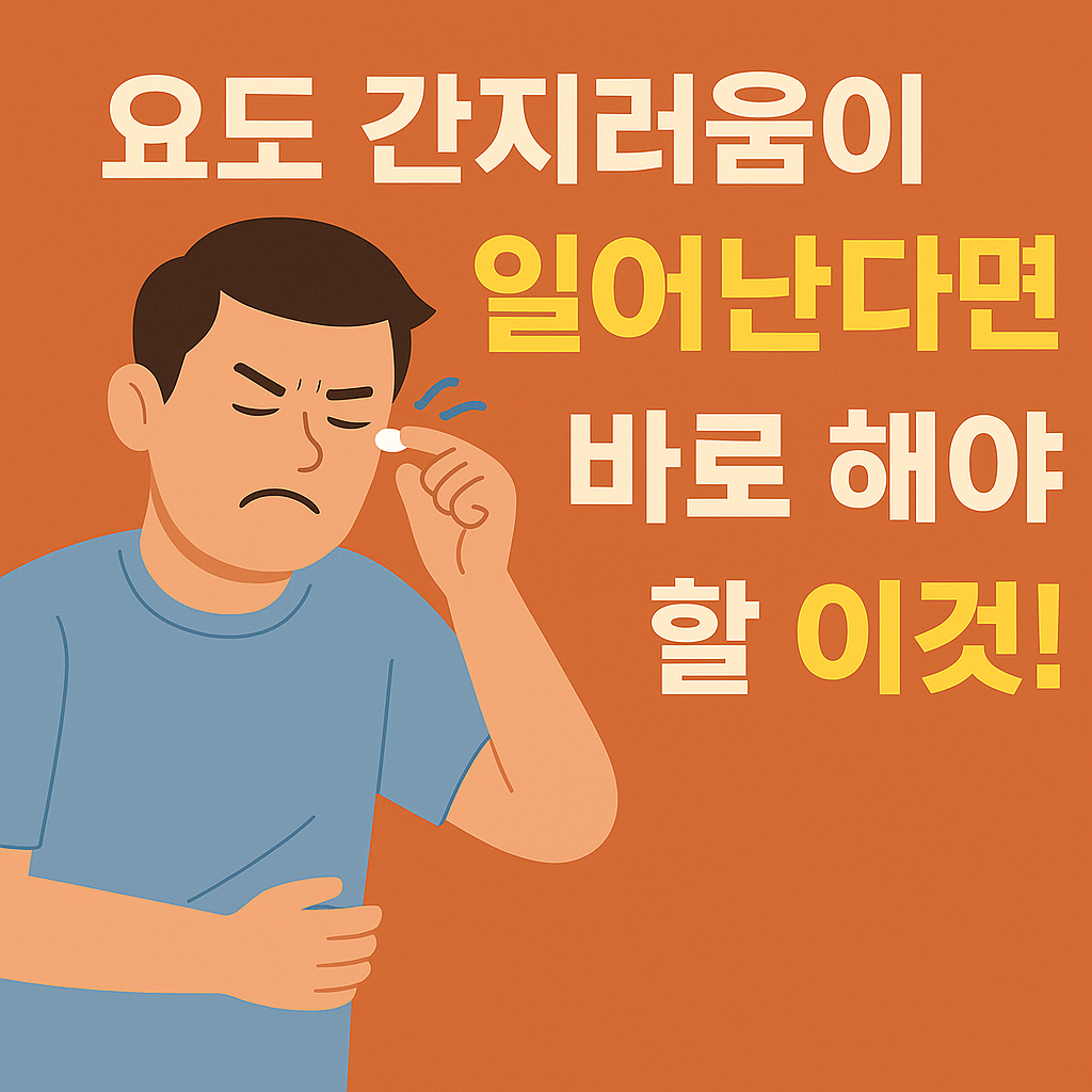 요도 간지러움