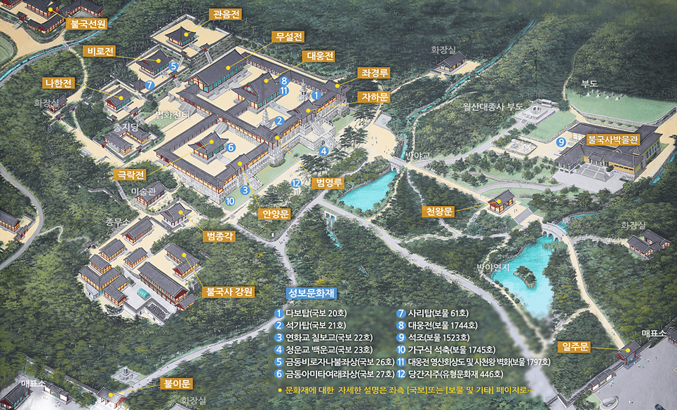 불국사-구성건물