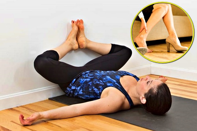 발이 피곤할때 피로 푸는법,버터플라이 자세,팁줌