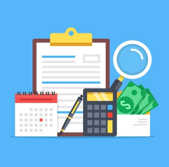 기초 생활 수급자 대출 일러스트 모습