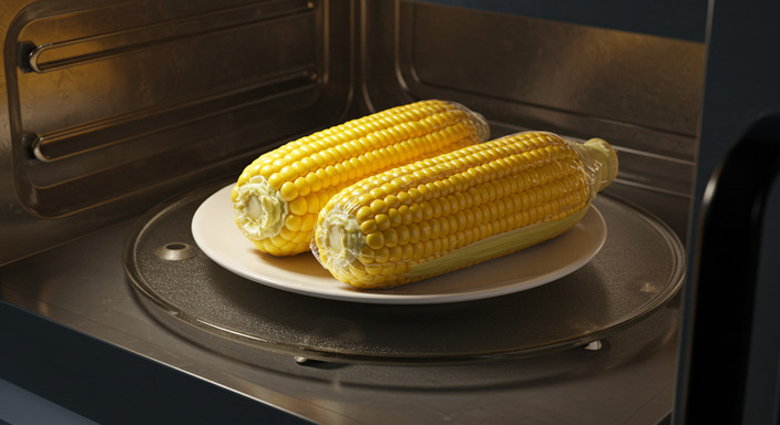 옥수수-전자레인지찌기