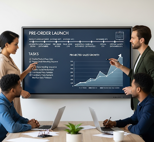 사전예약 성공을 위한 전략을 미리 세우세요.