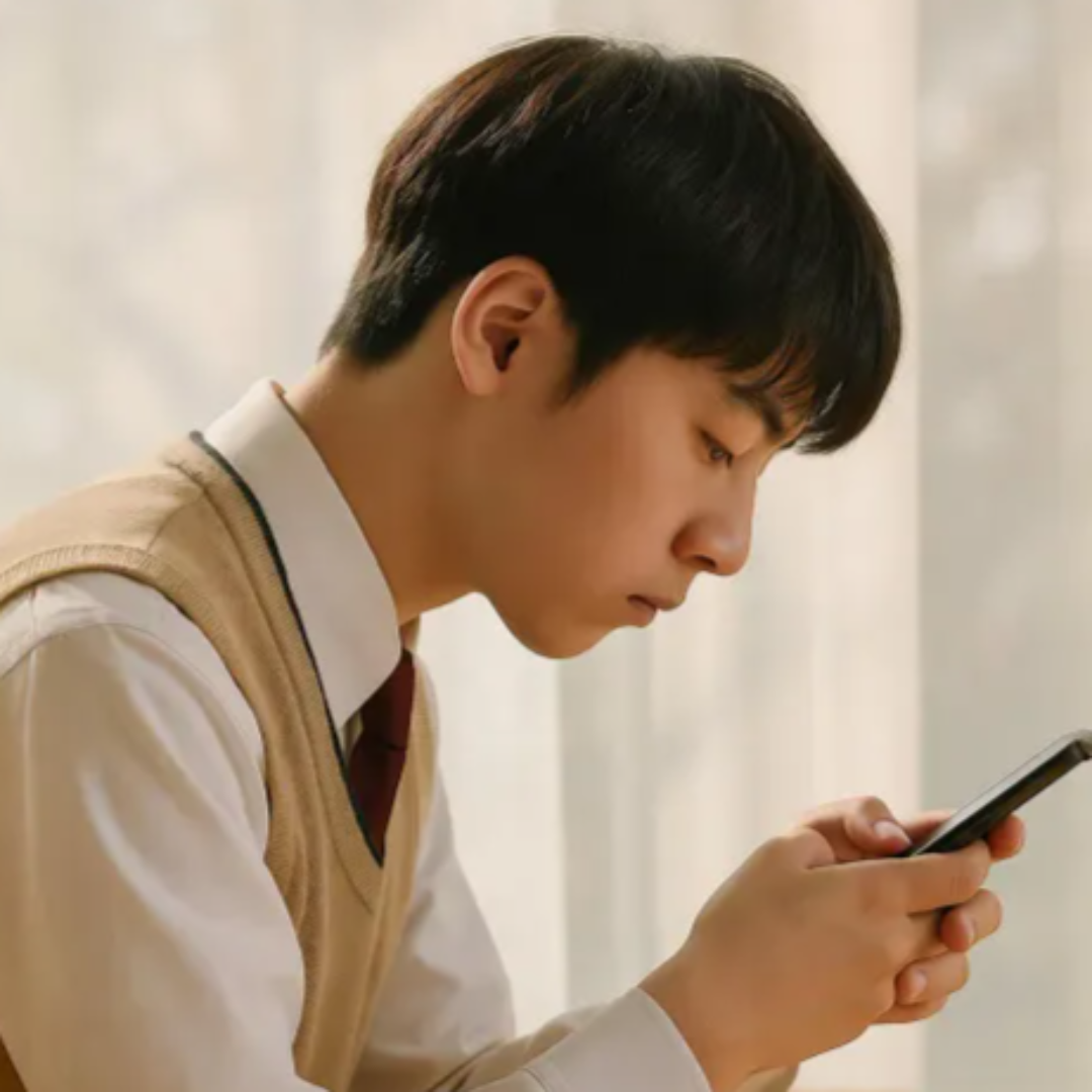 스마트폰 목통증 관련 사진