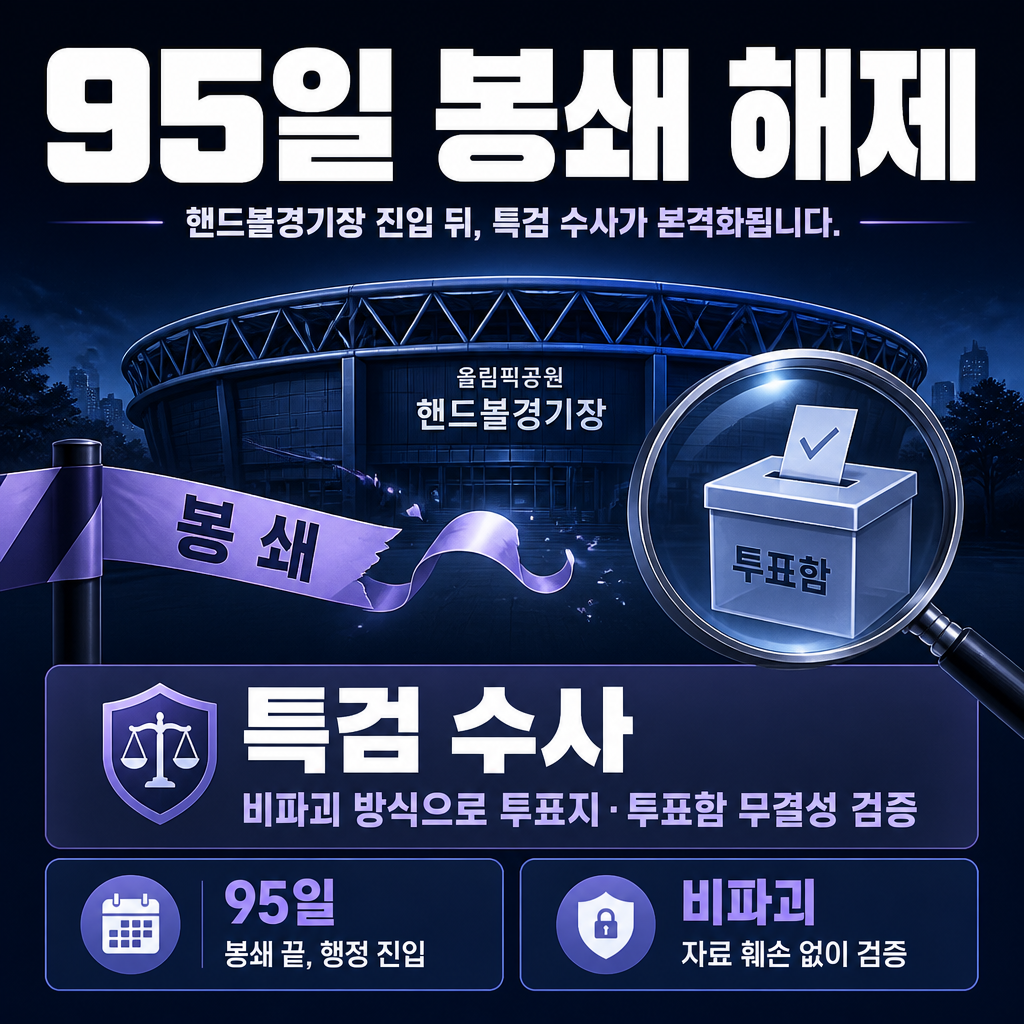 95일 봉쇄 해제