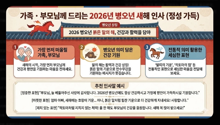 2026년 새해 카톡 메시지 완벽 가이드