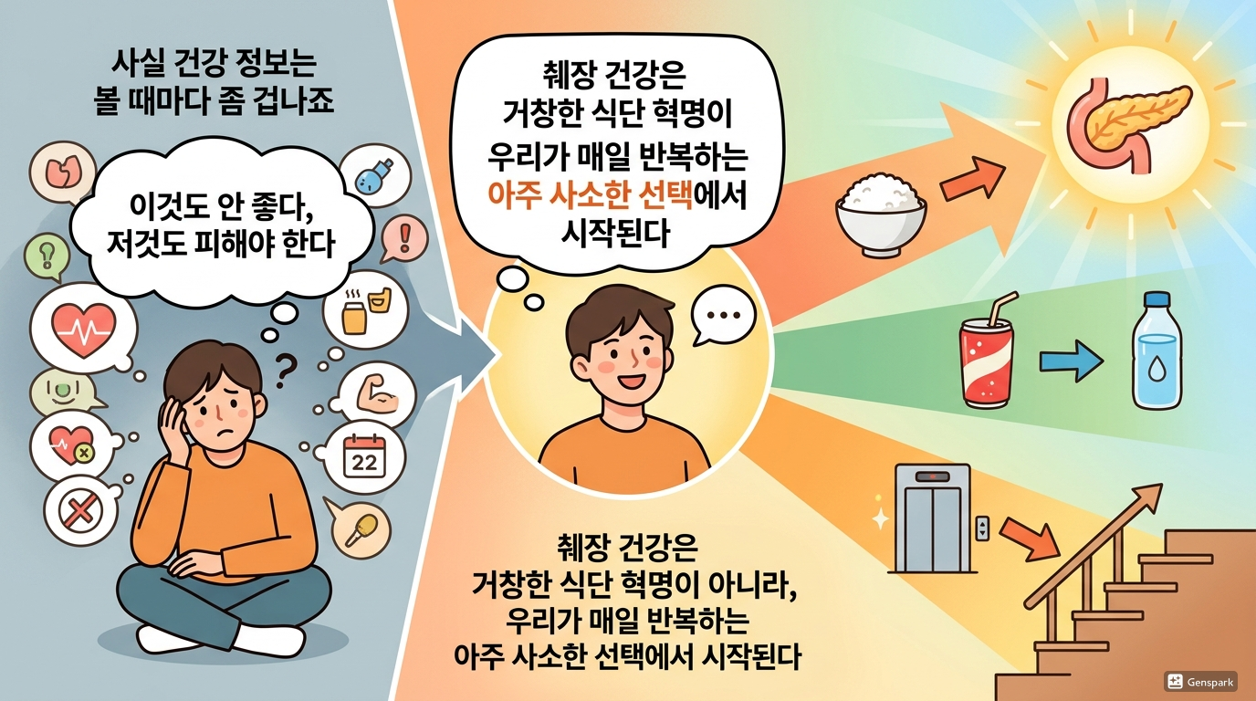 현실적이고 실천 가능한 췌장 건강 접근법 결론