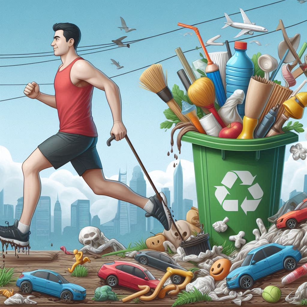 플로깅 : 운동과 환경보호