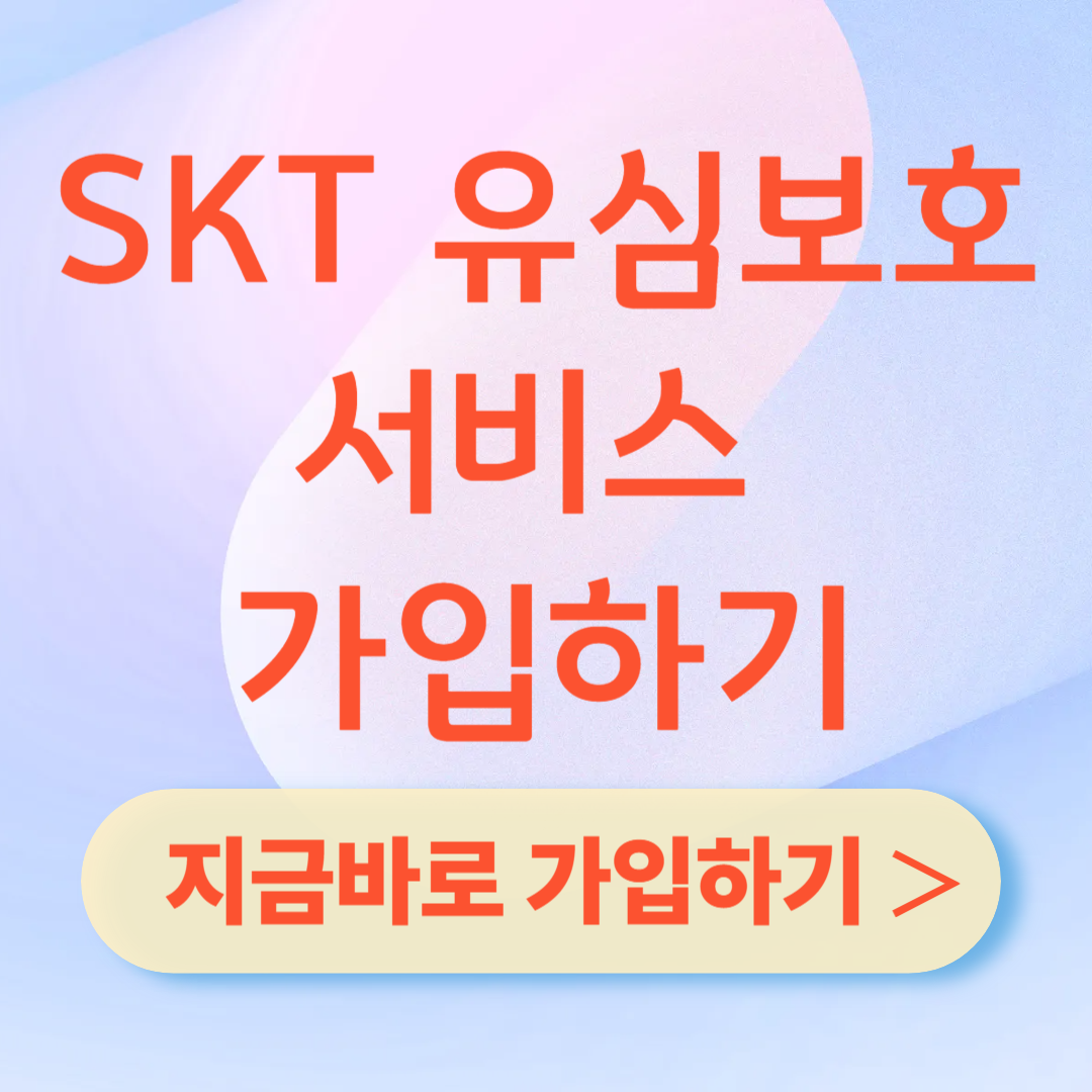 skt 유심보호서비스 가입