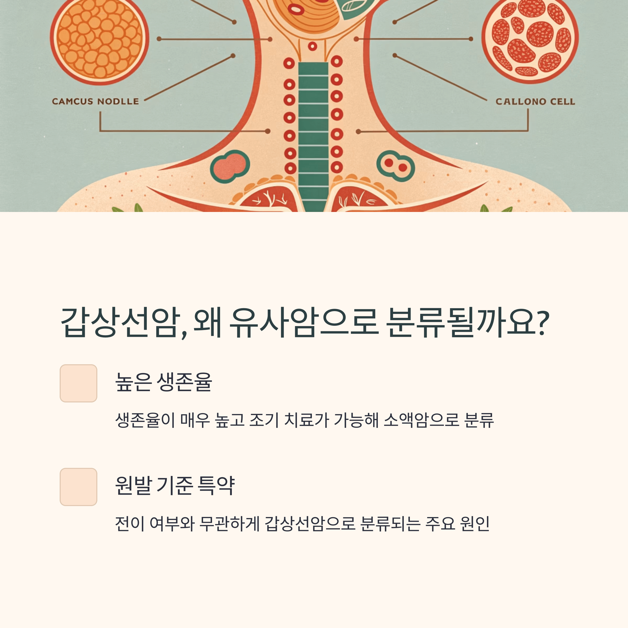 갑상선암 진단비, 보험금 받는 조건 정리