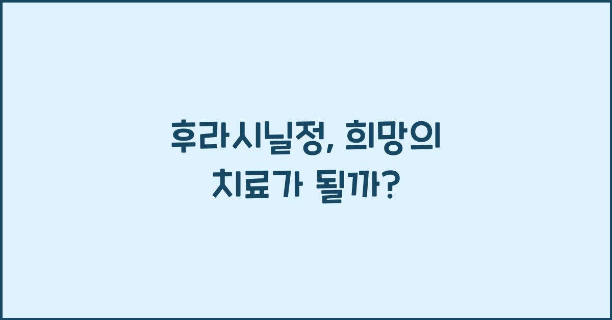 후라시닐정