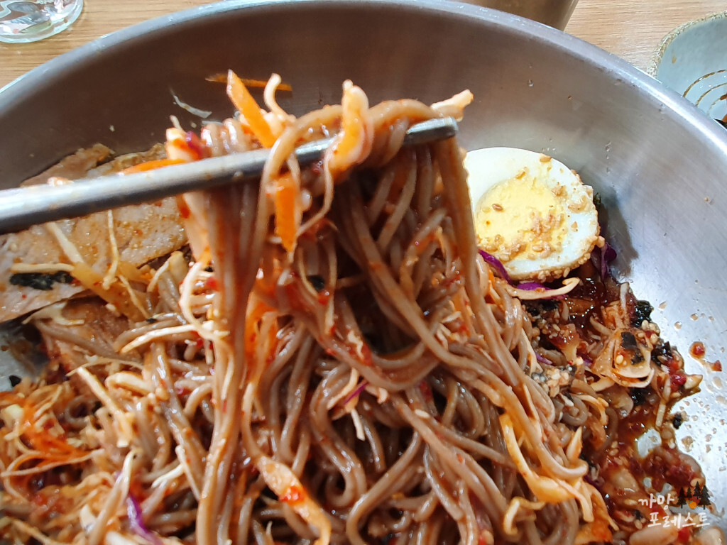 제주 돔베 막국수