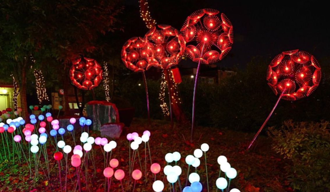 빛이 흐르는 겨울 산책, 남동 빛의 거리에서 만나는 밤의 아름다움