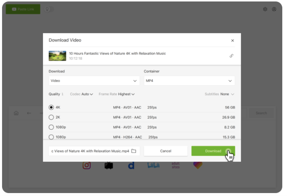 유튜브 동영상 다운로드 하는 방법