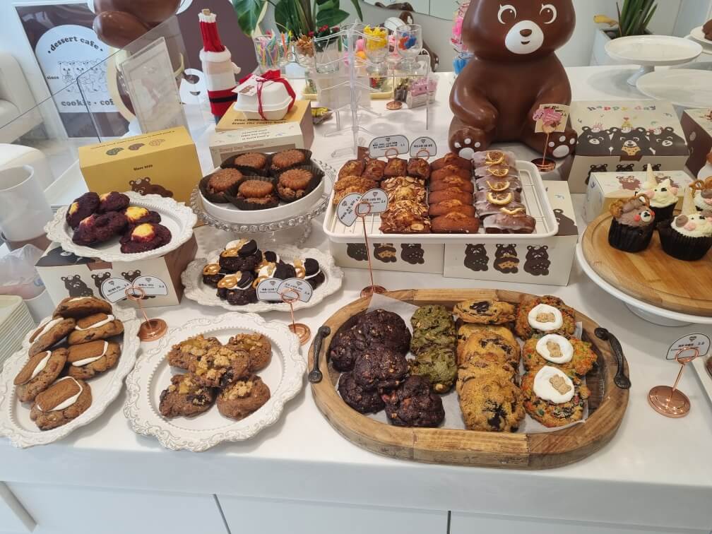 위파티에서 파는 쿠키 사진