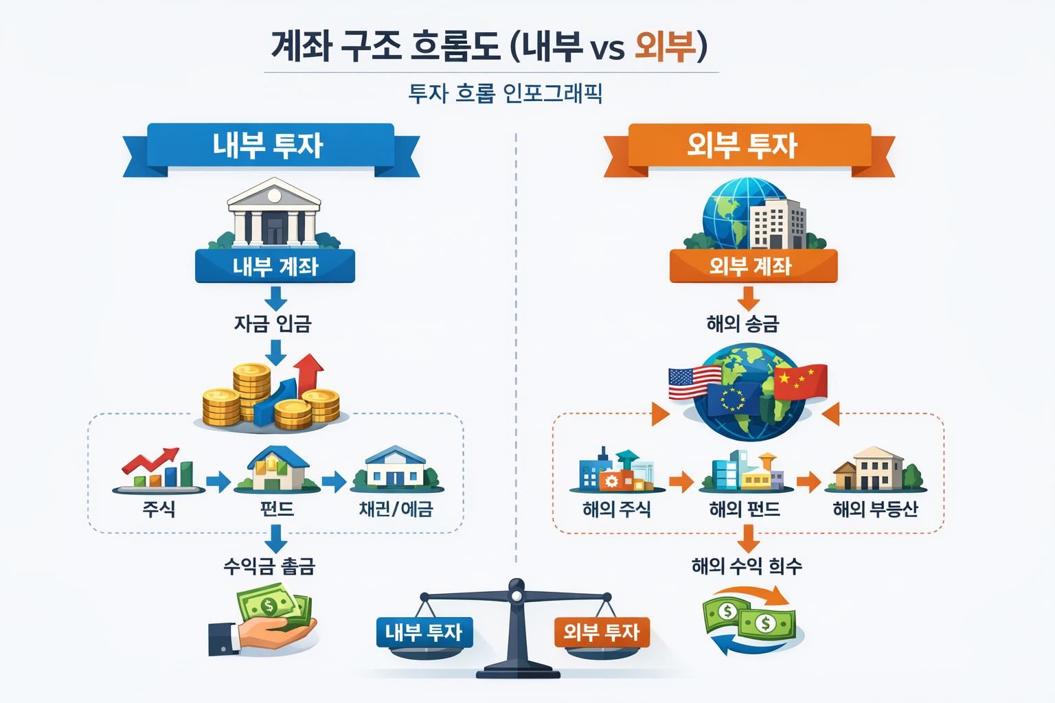 계좌구조 흐름도