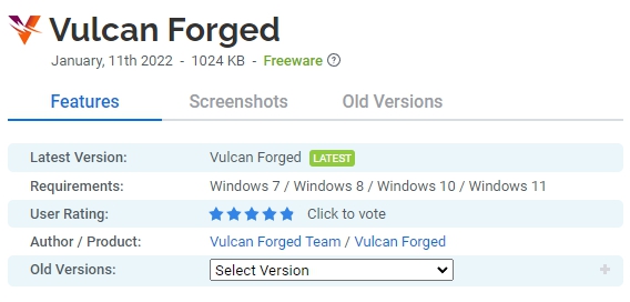 Vulcan-Forged