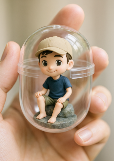 AI로 피규어 생성하기에 관한 사진