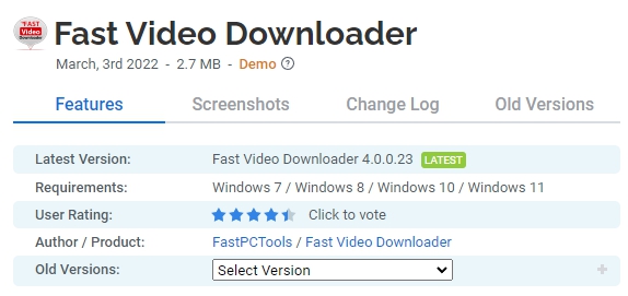 Fast-Video-Downloader