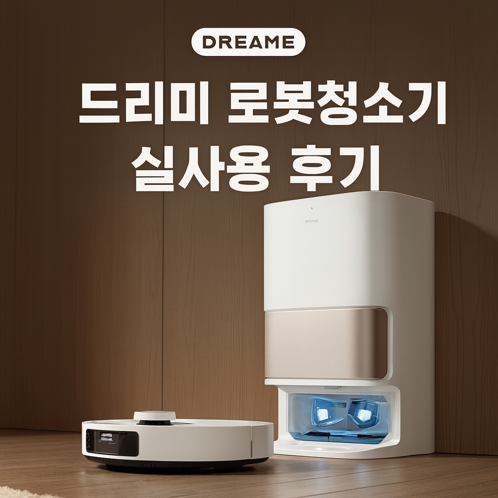 드리미 로봇청소기 후기 장단점