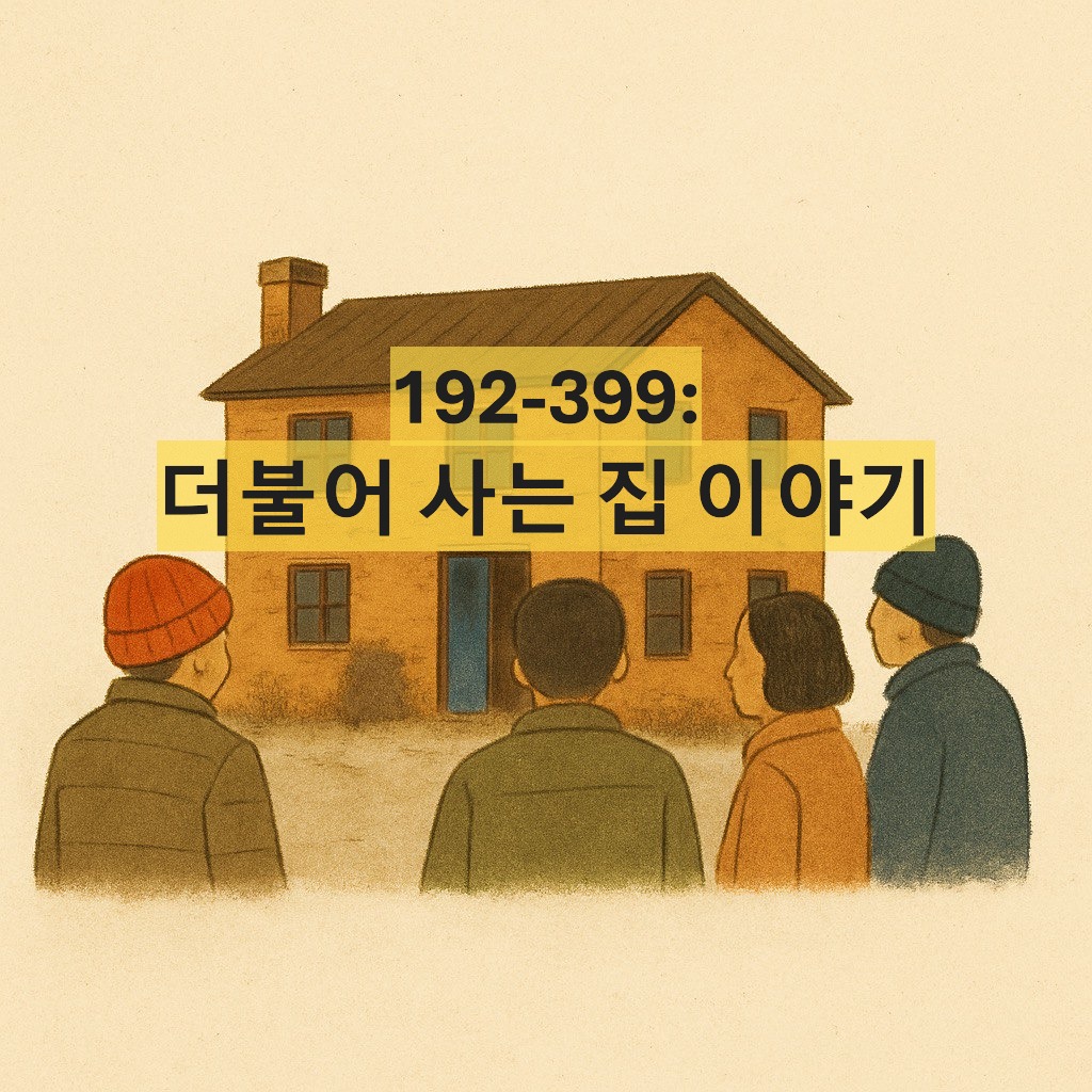 192-399: 더불어 사는 집 이야기-192-399: The story about the House Living Together-이현정