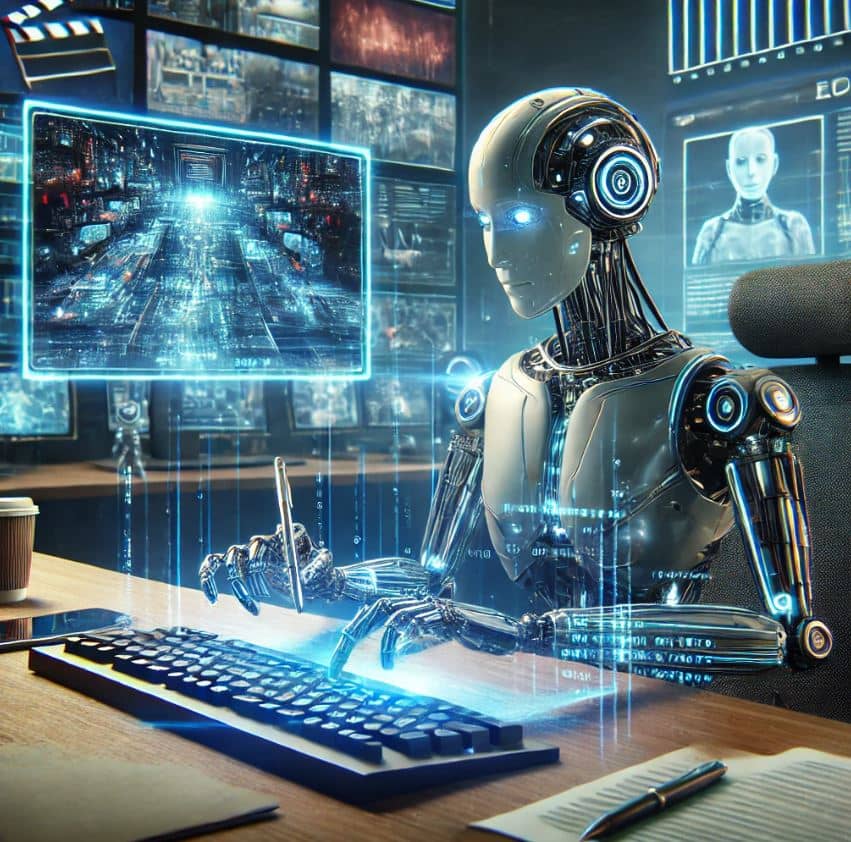 AI가 영화 시나리오를 작성하는 방식