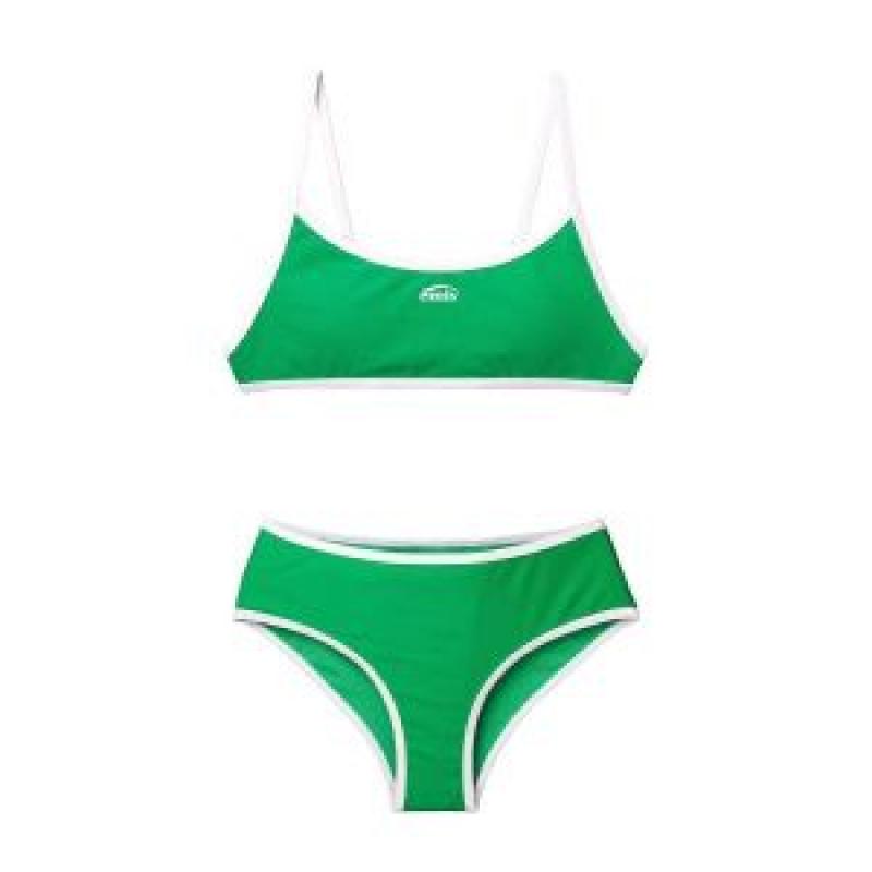 이미스 비키니 수영복 비치웨어 에미스트링 세트그린