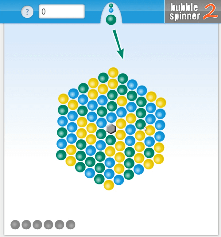버블-스피너2-플래시게임-시작-화면