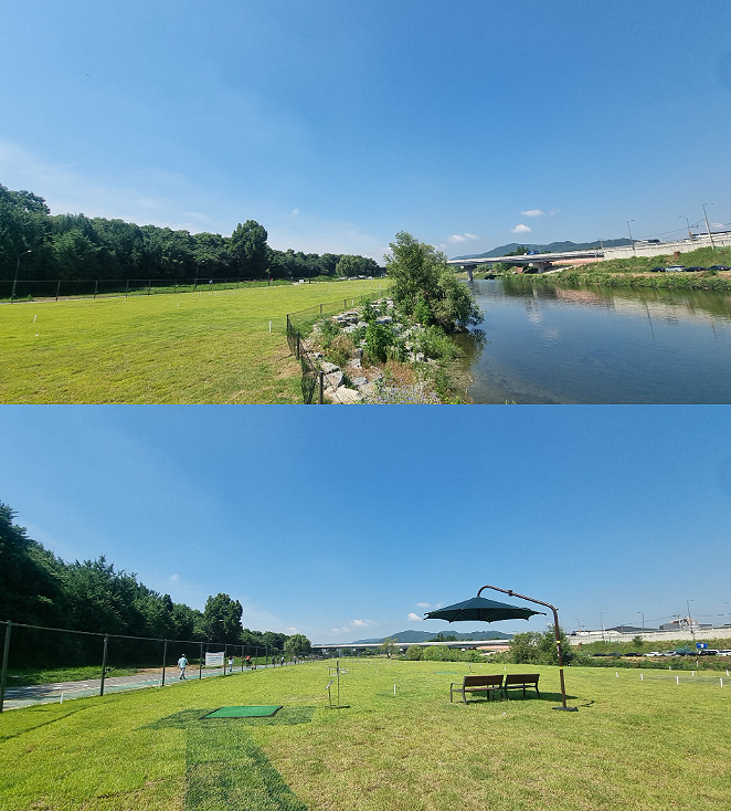 서울 강남 세곡동 탄천파크골프장 소개