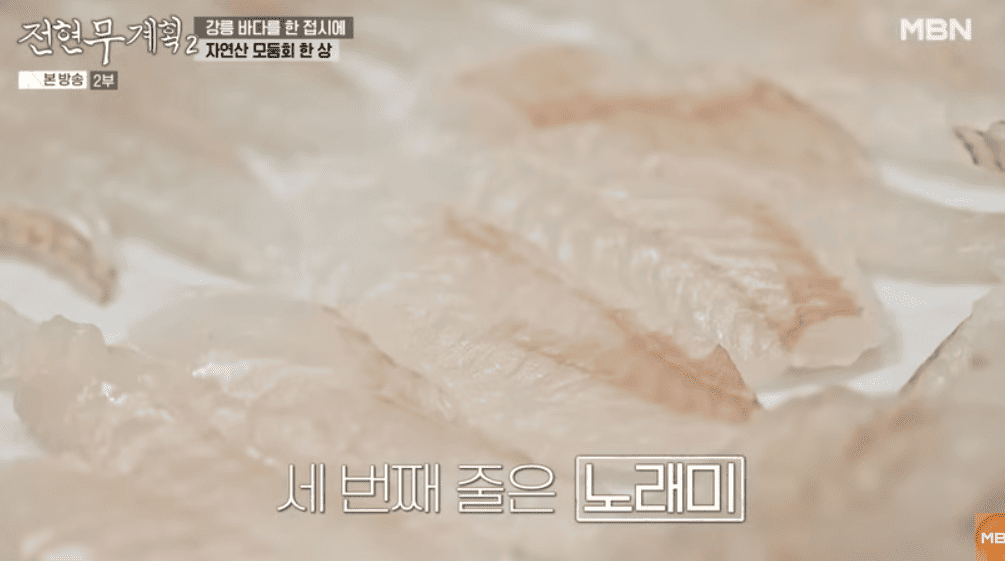 전현무계획2 동해 강릉 자연산 모듬회