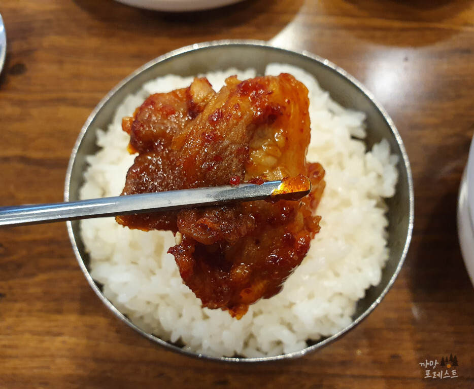 화성 석우동 집밥 제육볶음