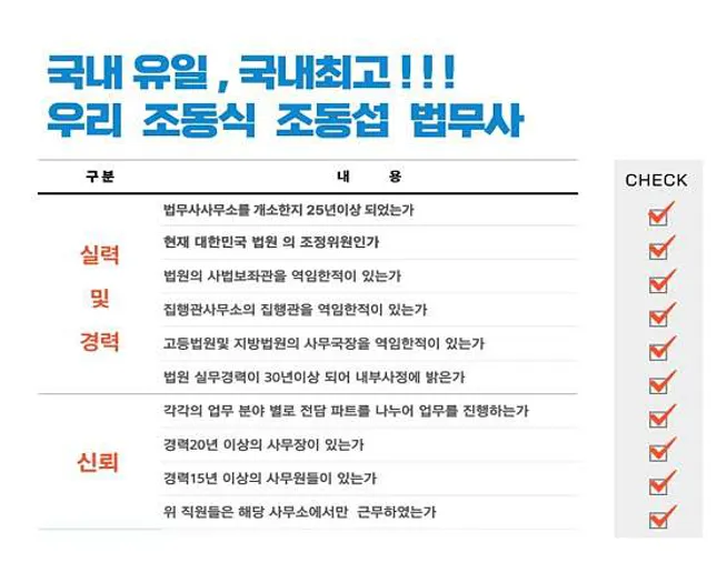 우리법무사조동식사무소