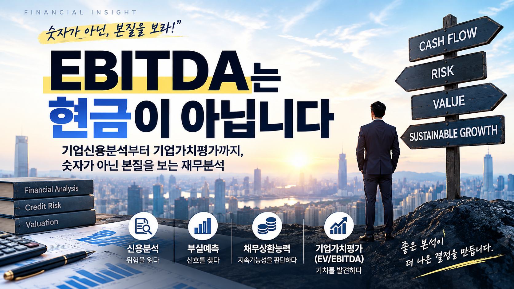 EBITDA는 현금이 아닙니다. 본문 대표이미지