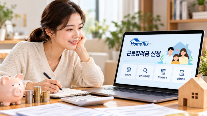 2026년 근로장려금 신청 방법 총정리|소득 기준·지급 금액·신청 기간 안내