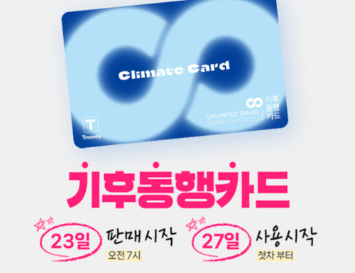 기후동행카드: 무제한 카드, 안 쓰면 손해!