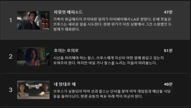 선 브라더스 줄거리, 평점, 후기